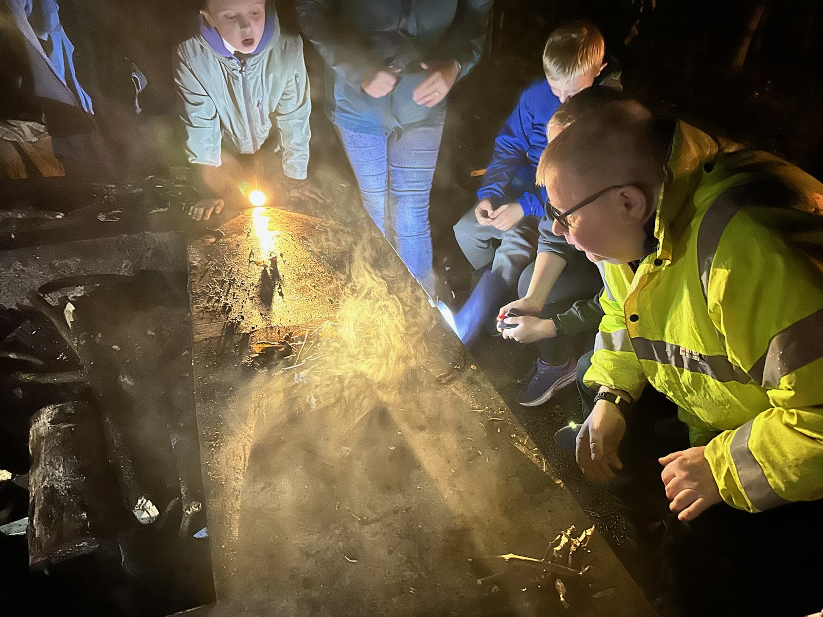 Scouts Hunters greave survival skills